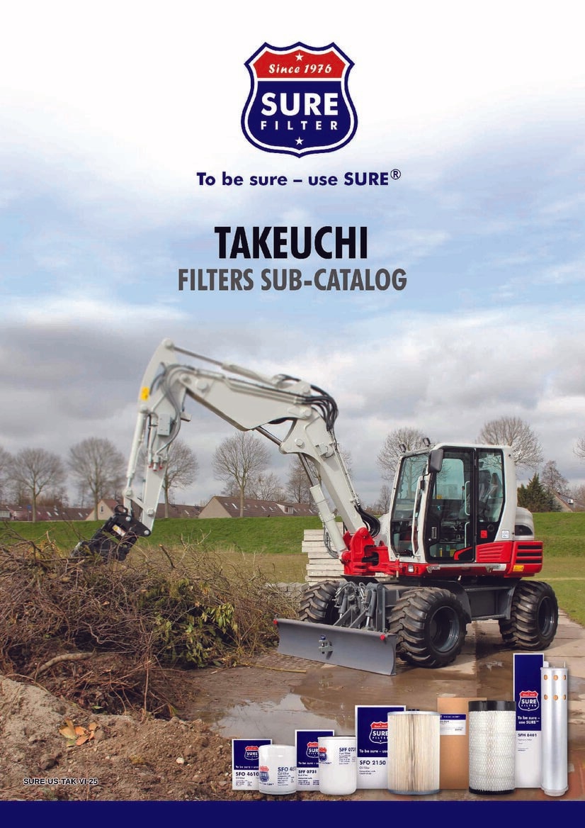 SURE FILTER® - TAKEUCHI