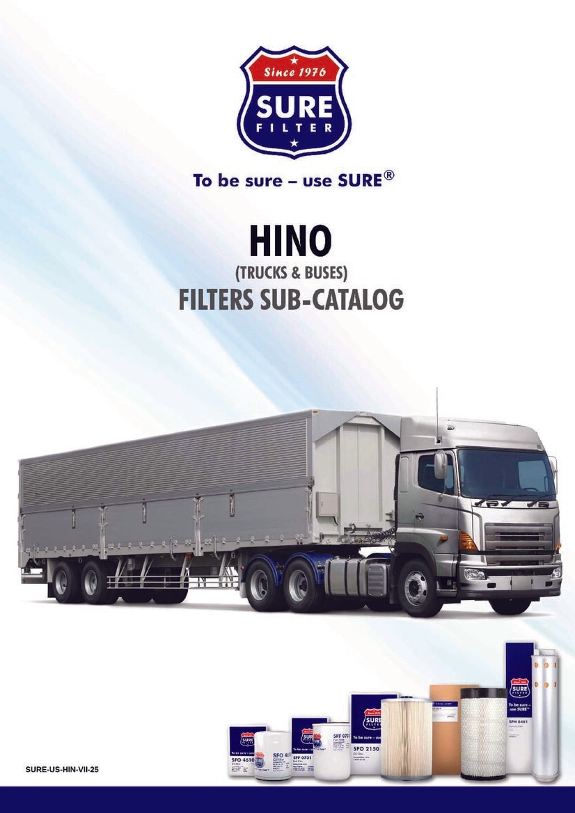 SURE FILTER® - HINO